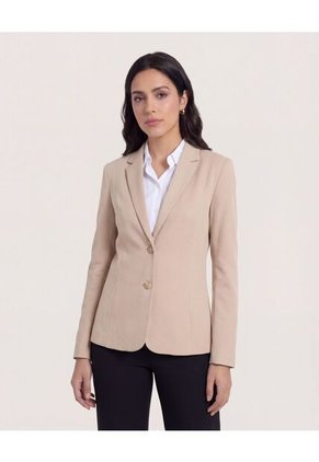 Blazer  Para Mujer  Color Café Marca Ostu #40400013