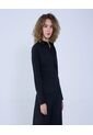 Camisa Para Mujer Manga Larga Color Negro Marca Ostu #40010278 de Ostu