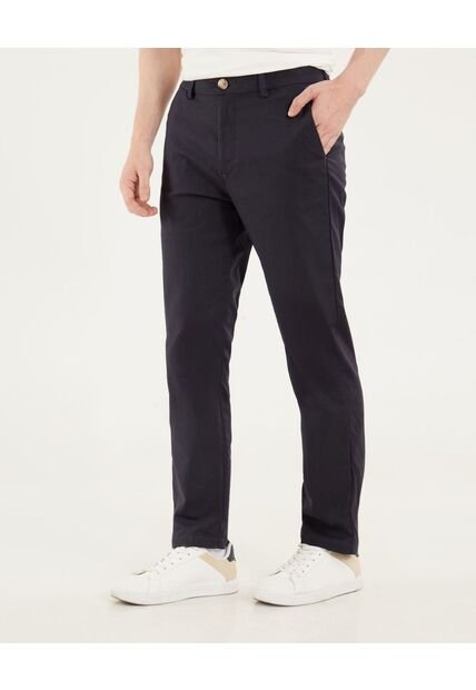 Pantalón Para Hombre Chino Color Azul Marca Ostu #60070458