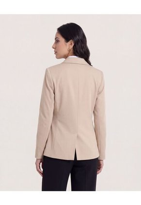 Blazer  Para Mujer  Color Café Marca Ostu #40400013