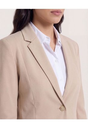 Blazer  Para Mujer  Color Café Marca Ostu #40400013