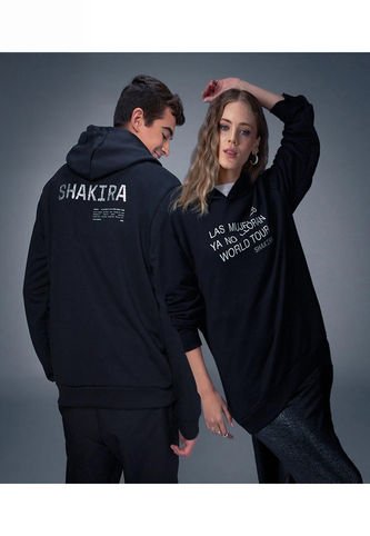 Buzo Para Mujer Hoodie Color Negro Marca Ostu #40060489 Ostu