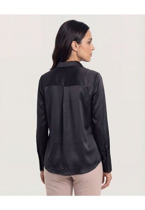 Camisa  Para Mujer Manga Larga Color Negro Marca Ostu #40010258