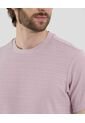 Camiseta Para Hombre Manga Corta Cuello Redondo Color Rosa Marca Ostu #60091687 de Ostu