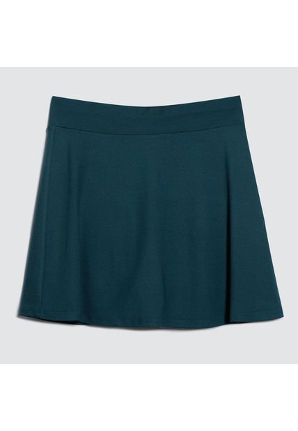 Falda Para Mujer Medio Color Verde  Marca Ostu #40140121