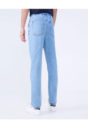 Jean Para Hombre Jogger Color Azul Claro Marca Ostu #60160342