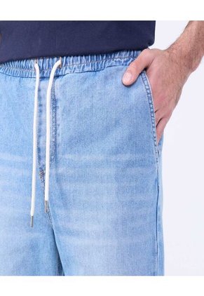 Jean Para Hombre Jogger Color Azul Claro Marca Ostu #60160342