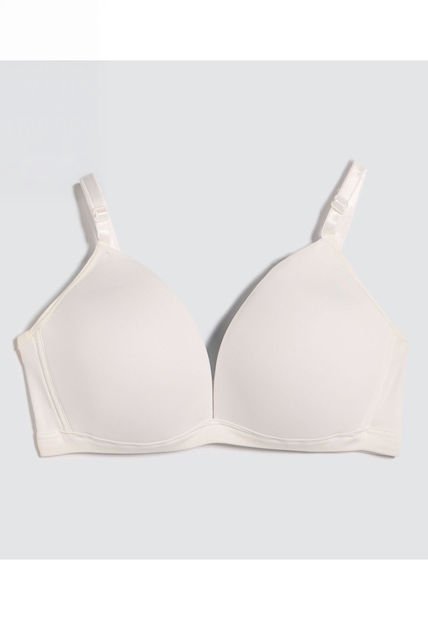Brasier Para Mujer Copa Triangular Color Marfil Marca Ostu #40830014