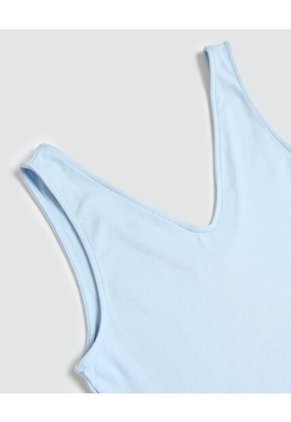 Body Para Mujer Manga Sisa Color Azul  Marca Ostu #40200080