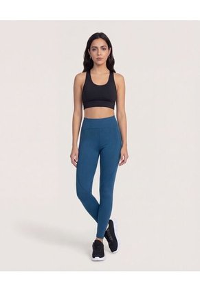 Leggins  Para Mujer Largo Color Azul Marca Ostu #40230645