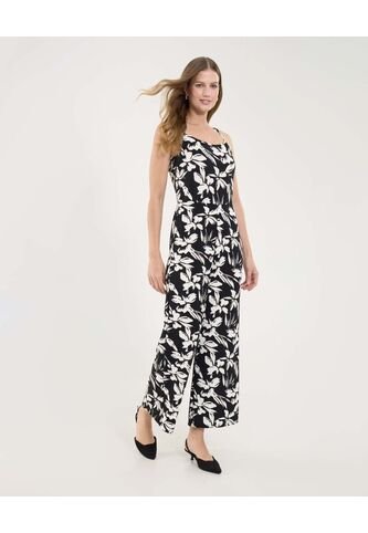 Enterizo Para Mujer Manga Sisa Color Negro Marca Ostu #40320126 Ostu