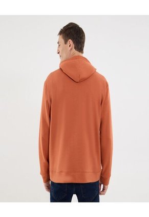 Buzo Para Hombre Hoodie Color Naranja Marca Ostu #60060484
