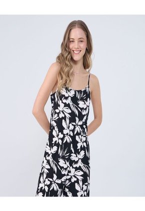 Enterizo Para Mujer Manga Sisa Color Negro Marca Ostu #40320126