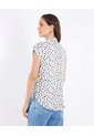Camisa  Para Mujer Manga Corta Color Negro Marca Ostu #40010357 de Ostu