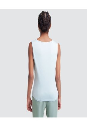 Top Para Mujer Cuello Redondo Color Verde Marca Ostu #40220244