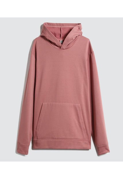 Buzo Para Hombre Hoodie Color Rosado  Marca Ostu #60060420
