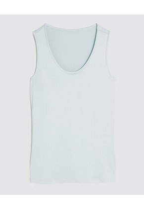 Top Para Mujer Cuello Redondo Color Verde Marca Ostu #40220244