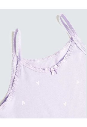 Top Infantil Niña  Color Lila Marca Ostu #90220005