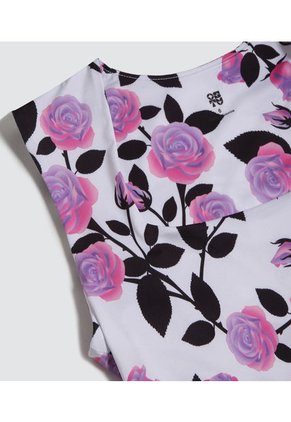 Body Para Mujer Manga Sisa Color Morado Marca Ostu #40200126