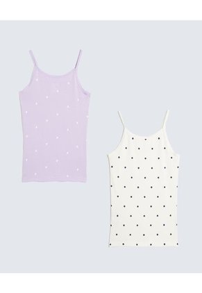 Top Infantil Niña  Color Lila Marca Ostu #90220005