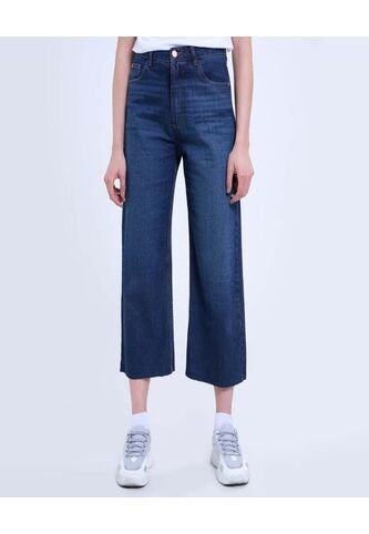 Jean Para Mujer Culotte Color Azul  Marca Ostu #40160531 Ostu