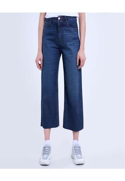 Jean Para Mujer Culotte Color Azul  Marca Ostu #40160531