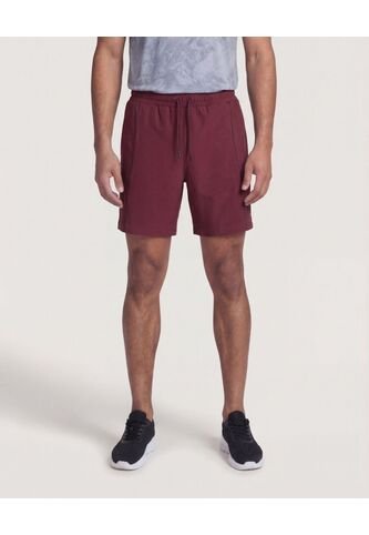 Bermuda  Para Hombre Deportiva Medio Color Rojo Marca Ostu #60100509 Ostu