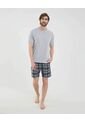 Pijama Para Hombre M/C P/C Color Gris Marca Ostu #60040198 de Ostu