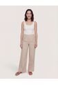 Pantalón  Para Mujer Moda Color Beige Marca Ostu #40078217 de Ostu