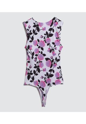 Body Para Mujer Manga Sisa Color Morado Marca Ostu #40200126