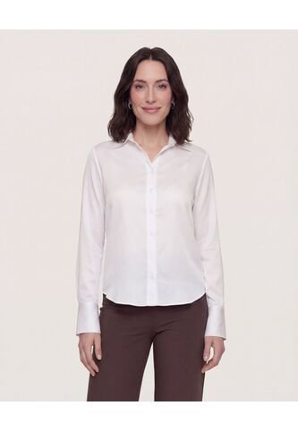 Camisa Satinada  Para Mujer Crudo Ostu Ostu