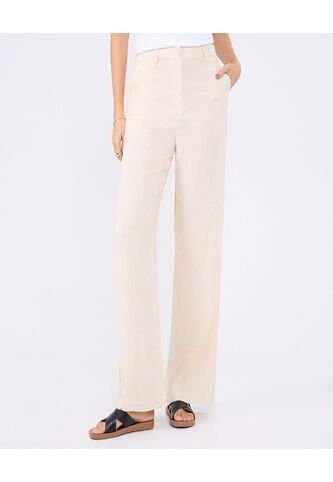 Pantalon Para Mujer  Color Crudo Marca Ostu #40070749 Ostu