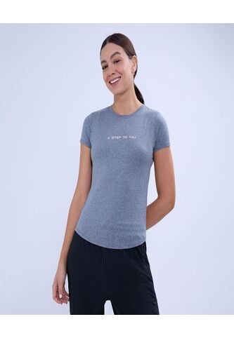 Camiseta Para Mujer Manga Corta Color Negro Marca Ostu #40092277 Ostu