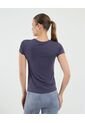 Camiseta Para Mujer Manga Corta Cuello Redondo Color Morado Marca Ostu #40092540 de Ostu