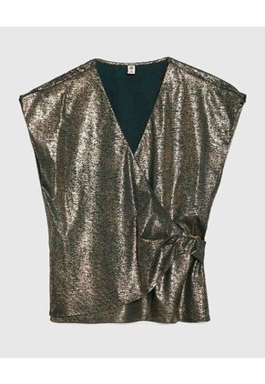 Blusa Para Mujer Manga Sisa Color Verde  Marca Ostu #40121084