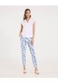 Pantalón Para Mujer Capri Color Crudo Marca Ostu #40070814 de Ostu