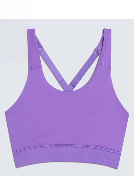 Top Para Mujer Top Color Morado Marca Ostu #40220364