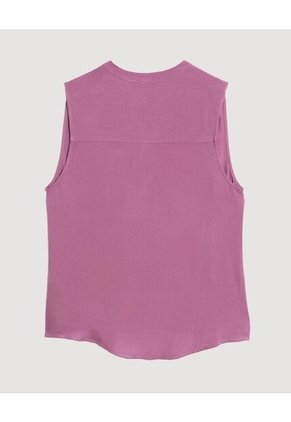 Blusa  Para Mujer Manga Sisa Color Morado Marca Ostu #40121204