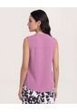 Blusa  Para Mujer Manga Sisa Color Morado Marca Ostu #40121204 de Ostu