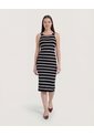 Vestido  Para Mujer M/Sisa Largo Color Negro Marca Ostu #40170359 de Ostu