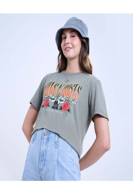 Camiseta Guns N' Roses  Para Mujer #40092317 Ostu