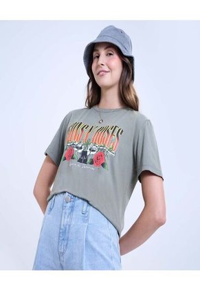 Camiseta Guns N' Roses Para Mujer #40092317 Ostu