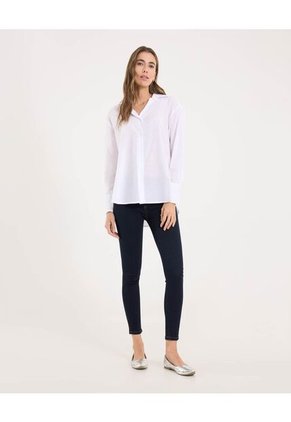 Jean Para Mujer Push Up Color Azul  Marca Ostu #40160428