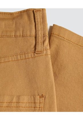 Pantalon Para Hombre 5 Bolsillos Color Mostaza Marca Ostu #60070366