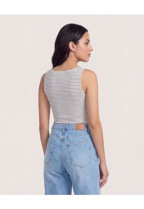 Body  Para Mujer Manga Sisa Color Azul Marca Ostu #40200223