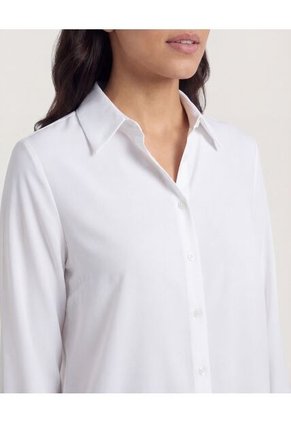 Camisa  Para Mujer Manga Larga Color Crema Marca Ostu #40010350