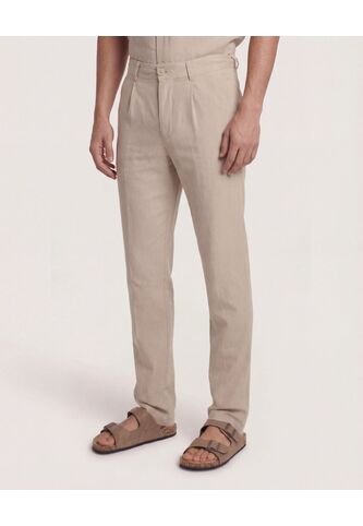 Pantalón  Para Hombre Moda Color Beige Marca Ostu #60070582 Ostu