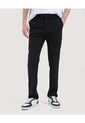 Pantalon Para Hombre Chino Color Negro Marca Ostu #60070297