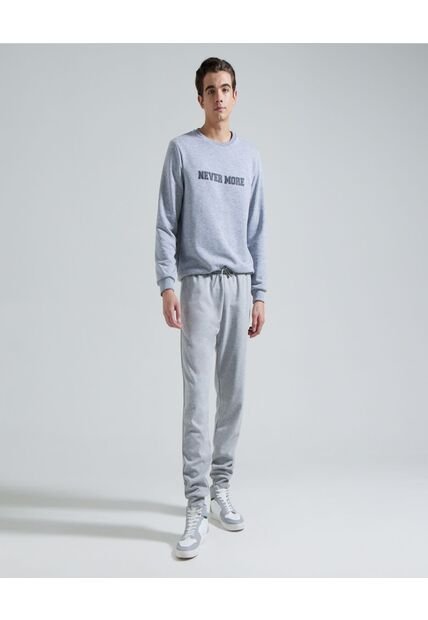 Pantalon Para Hombre Jogger Color Gris  Marca Ostu #60070255