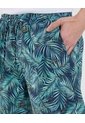 Ropa De Playa Para Hombre Pantaloneta De Baño Corta Color Verde Marca Ostu #60270047 de Ostu